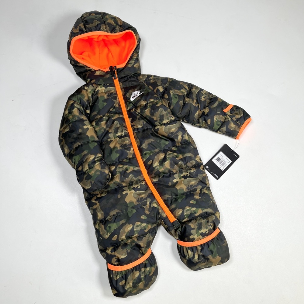 NIKE ARMY CAMO 15-18 Lb 6 MO Baby Banting Pram Bag Snowsuit